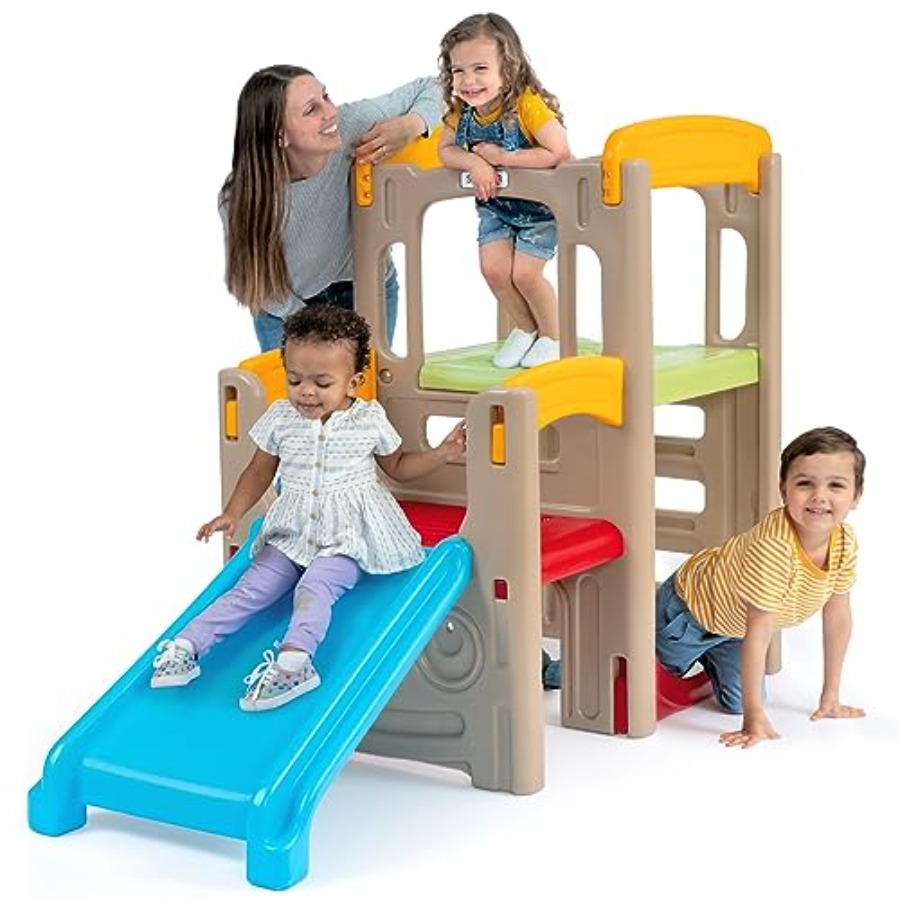 Outdoor Adventure For Toddlers - Juego de escalada y tobogán Young