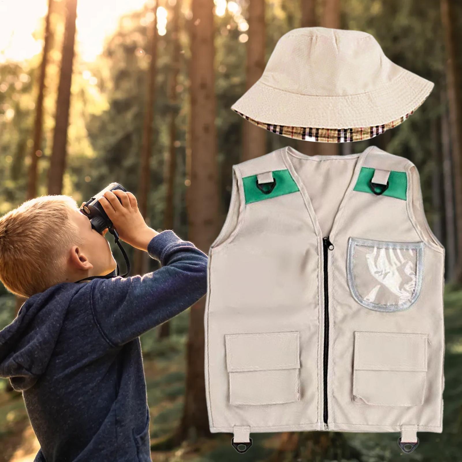Chaleco y Sombrero de Explorad - Outdoor Adventure Kit For Boys reseña y precio