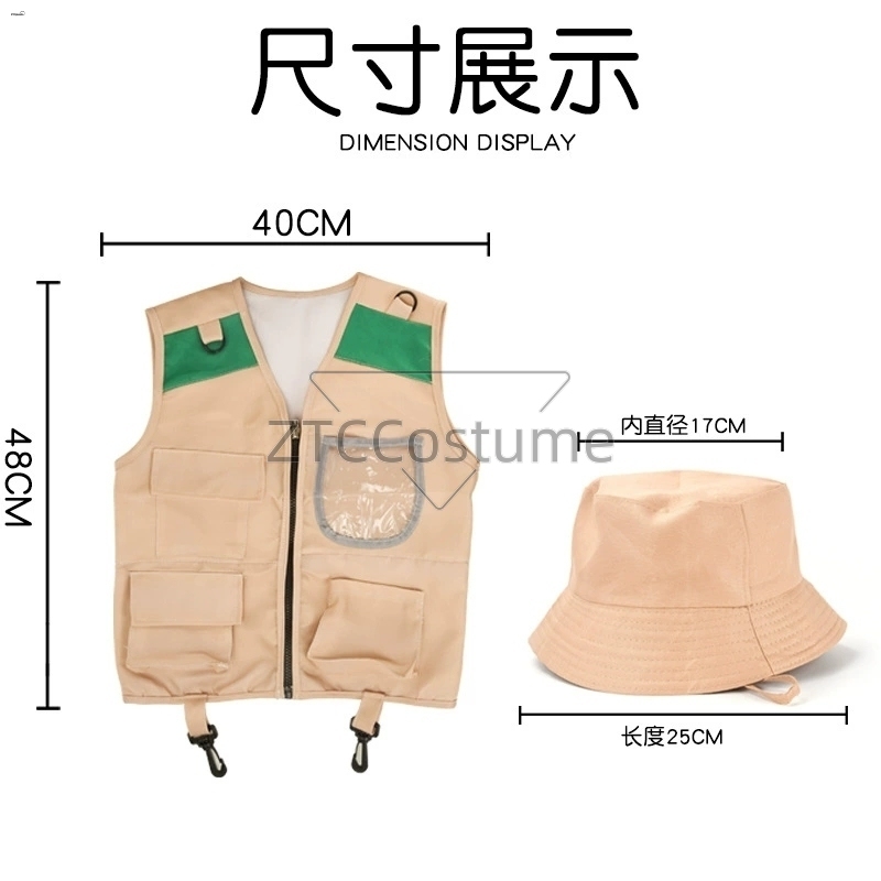 Chaleco y sombrero de explorad - Outdoor Adventure Kit For Boys reseña y precio