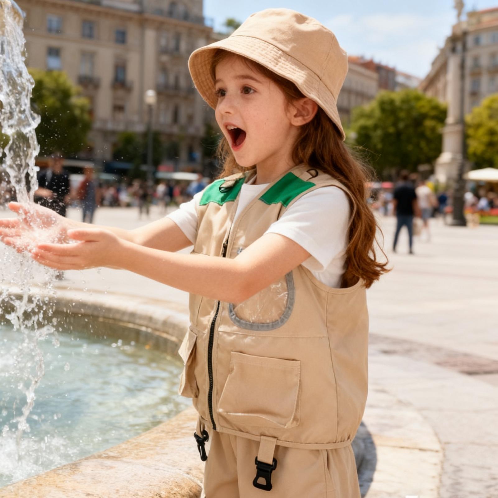 Chaleco y Sombrero de Explorad - Outdoor Adventure Kit For Boys reseña y precio