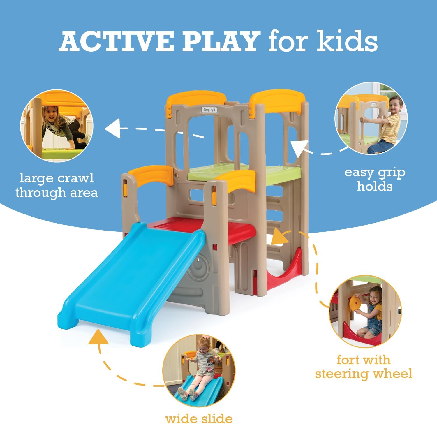 Juego de Escalada y Tobogán pa - Outdoor Adventure For Toddlers reseña y precio
