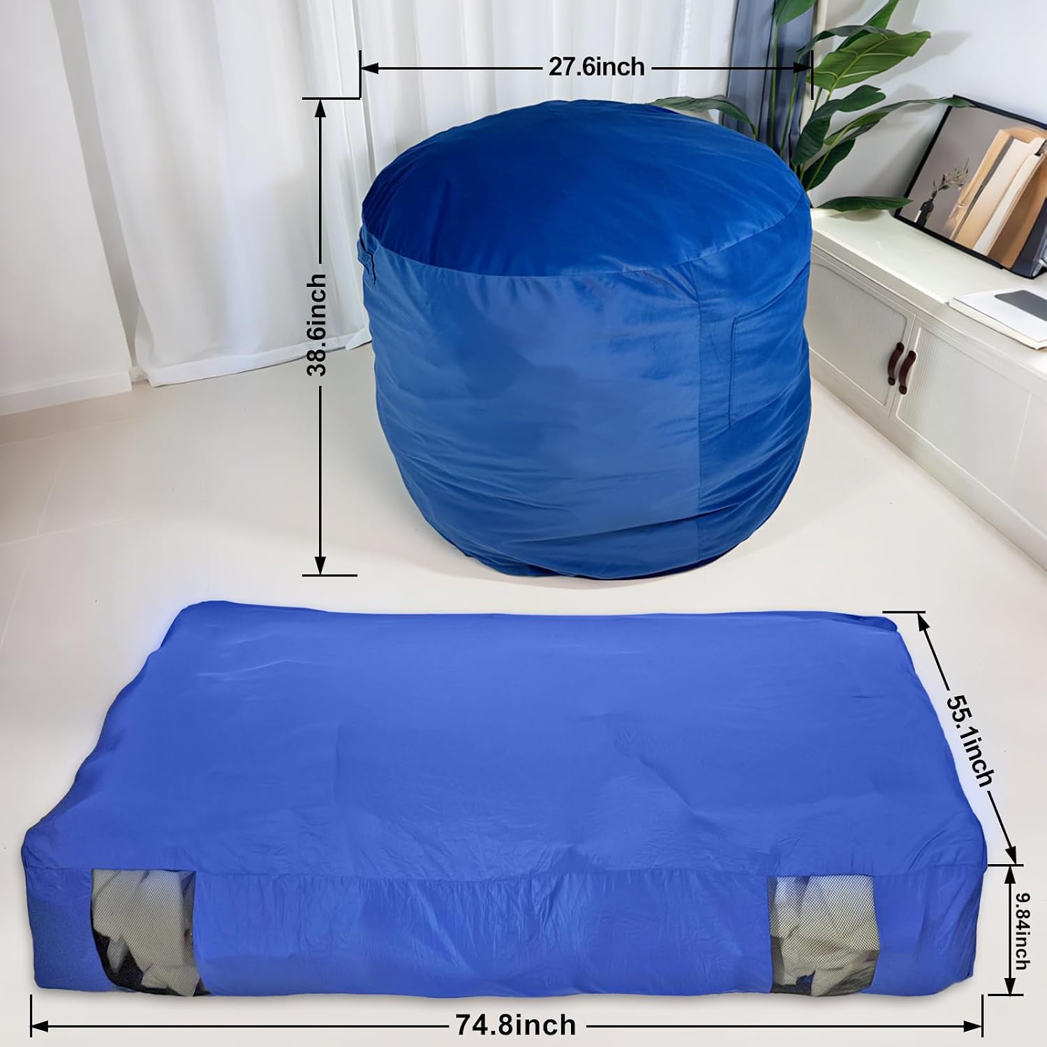 Sillón Puff y Almohadilla Sens - Crash Pad Folding reseña y precio