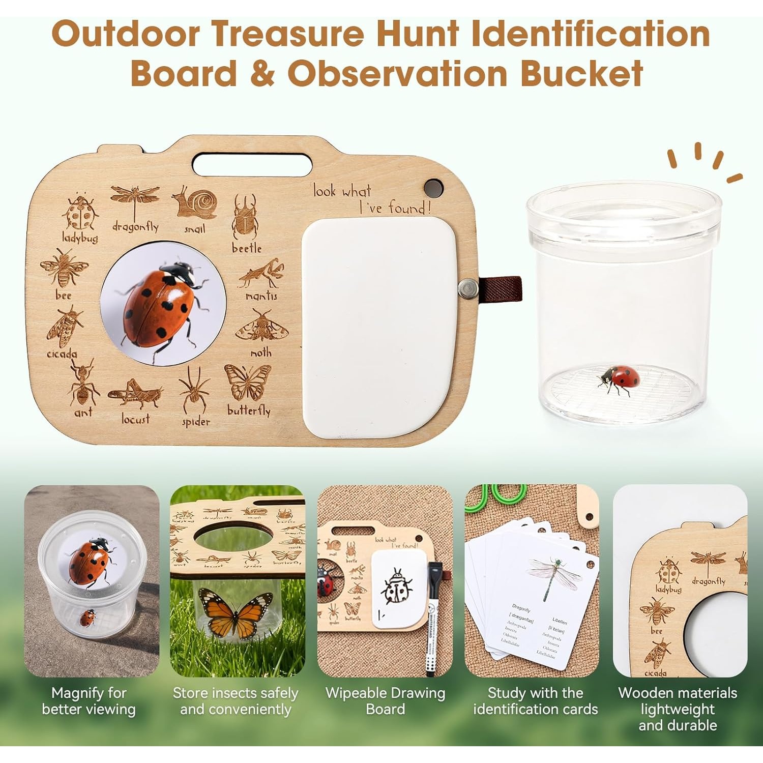 Kit Atrapa Insectos para Niños - Outdoor Adventure Kit For Boys reseña y precio